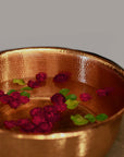 Hand-Hammered Copper Pedicure Bowl